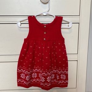Carters sweater dress 9 months